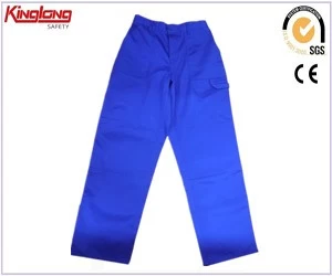 Cina Pantaloni da lavoro cargo, pantaloni da lavoro cargo da uomo blu reale, pantaloni da lavoro cargo da uomo blu reale 80/20 produttore