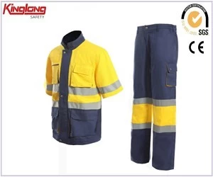 China China Factory High Visibility Coverall,Safety Reflective Coverall With Price manufacturer