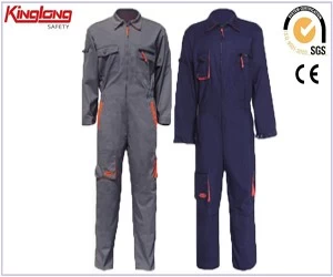 China China Manufacture Polycotton Workwear Coverall,High Quality Work Uniform manufacturer