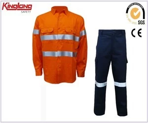 porcelana Fabricante de ropa reflectante de China, chaqueta protectora de seguridad en la construcción fabricante