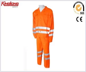 China Fatos de trabalho reflexivos de fabricante chinês, calças e jaqueta de alta visibilidade para construção fabricante
