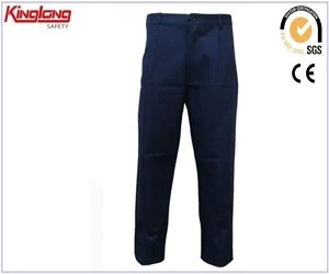 porcelana China algodón Maufacturer trabajo pantalones, puros Color pantalones del Cargo de seguridad fabricante