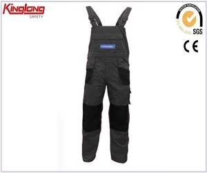 Čína Čína dodavatel 100 % bavlna náprsenkové kalhoty, kalhoty reflexní bezpečnostní práce Cargo výrobce