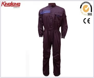 An tSín Soláthraí tSín 100% Cotton Coverall, Long sleeves Coverall Suit déantóir