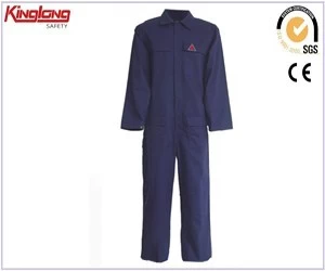 China Macacão antichama 100% algodão fornecedor da China, vestuário de trabalho masculino à prova de fogo fabricante