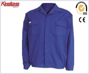 Cina Giacca da lavoro in cotone 100% fornitore cinese, giacca a maniche lunghe multitasche produttore