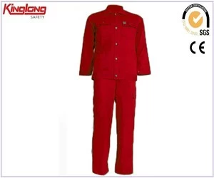 porcelana Proveedor de China, pantalones y camisa de trabajo 100% algodón, uniforme de trabajo para hombres fabricante