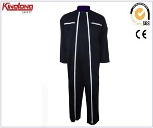 An tSín TSín Soláthraí 2 Zipper Coverall, 100% Cotton Éadaí oibre Coverall déantóir