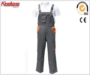 China China Supplier Cotton Bib Pants,Unisex Bib Brace Workwear manufacturer