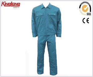 China Katoenen broek en jas van Chinese leverancier, 100% katoenen werkuniform voor heren fabrikant