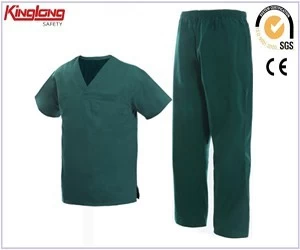 China China Supplier Hospital Uniforms,100% Cotton Medical Nurse Scrub manufacturer