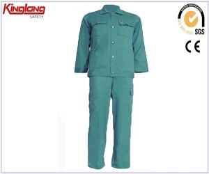 porcelana China proveedor pantalones y chaqueta al por mayor, 100% algodón Wprk uniforme fabricante