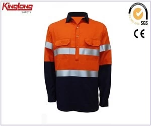 Китай Брюки и рубашка китайского поставщика, костюм повышенной видимости для обеспечения безопасности производителя