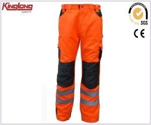 Κίνα Κίνα προμηθευτής Polycotton Cargo παντελόνια, παντελόνια εργασίας αντανακλαστική ασφάλεια κατασκευαστής