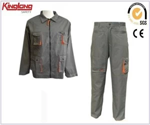 Čína Čína dodavatel Polyotton pracovní kalhoty a bunda, venkovní pracovní uniforma pro muže výrobce