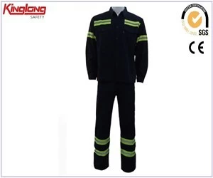 China China Supplier Reflective Work Suit ,100% Cotton Pants and Shirt manufacturer