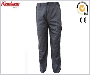 porcelana Pantalones cargo de algodón al por mayor de China, pantalones de trabajo con cintura elástica fabricante