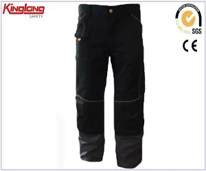 Kiina Kiina Polycotton Cargo -housujen tukkumyynti, miesten väriyhdistelmätyöhousut valmistaja