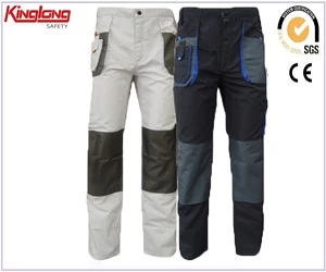 Китай Китай Оптовые рабочие брюки из поликоттона, штаны-карго с несколькими карманами для мужчин производителя