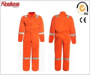 China China fire retardant coveralls supplier , 100%cotton Flame Resistant Coveralls Factory manufacturer