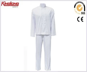 China Fato de chef de venda imperdível do fabricante da china, terno de chef de tecido 65% poliéster 35% algodão fabricante