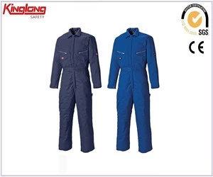 Čína China manufacturer wuhan factory work wear overalls winter boilersuit for man výrobce