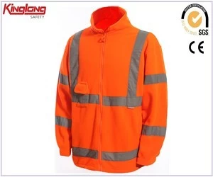 Čína China supplier work jacket, polar fleece jacket for men výrobce