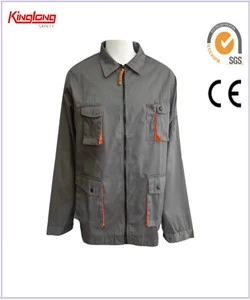 Kiina Wuhan Kinglong suosituin uusi muotoilu miesten yhtenäinen vaatteet takki valmistaja