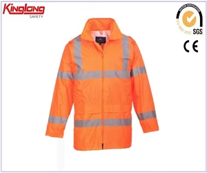 China China winter reflective instrurial safety workwear jacket manufacturer