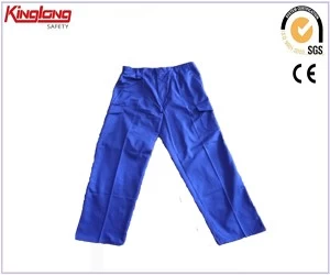 China Chinese factory supplier OEM service workwear trousers navy blue cargo wprk pants manufacturer