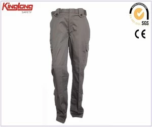 China Custom wholesale China supplier high quality mens workwear cargo kaki pants with multi pockets manufacturer
