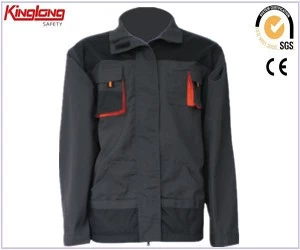 China Customized Coldproof Canvas Workwear Jacket , Safety Clothes Plus Size Workwear Vest Supplier manufacturer