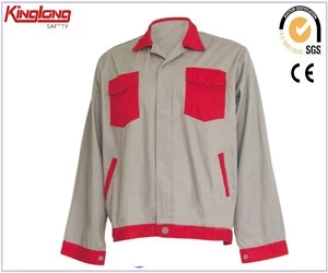 Kiina Räätälöidyt väriyhdistelmä takki, Safety Xs-5XL Plus Koko Työvaatteet takki valmistaja