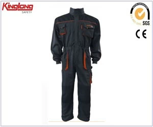 China Druable Canvas Men's Coverall supplier,Color combination Safety Coveralls manufacturer