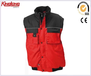 China Durable Utility Construction Safety Vest Workwear Waistcoat manufacturer