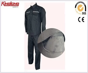 Chiny FR garnitury koszula i spodnie pracy dostawca china ognioodporne odzież robocza męskie garnitury na sprzedaż producent