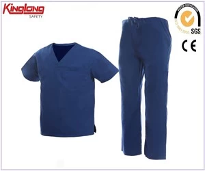 China Modeontwerp Comfortabele medische scrubs, OEM-verpleegstersuniformen gemaakt in China fabrikant
