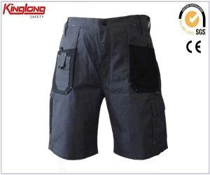 An tSín Pócaí taobh faiseanta shorts lasta, shorts chanbhás cadáis 65% poly35%. déantóir