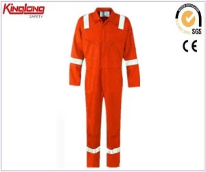 China Retardante de fogo Coverall / Vestuário, durável e lavável FR algodão retardante de fogo Coverall / Vestuário fabricante