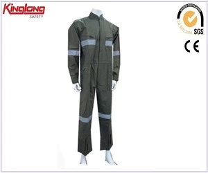 China Gray proban protective apparel flame retardant  coveralls manufacturer