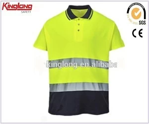porcelana Camisa de polo de enfriamiento cómoda de verano de camisa HIVI, proveedor de china de camisa de estilo nuevo verde de color brillante fabricante