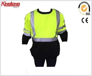 China Hi-Vis Protective Safety Padded Jacket Made-in 300D Oxford With High Reflective Tape fabrikant