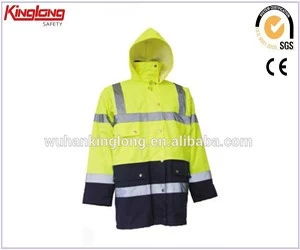 China Hi vis safety jacket,hot sales the best cheapest reflective waterproof workwear jacket mens designer manufacturer
