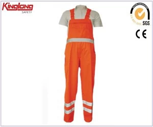 China High Visibility Workwear ,Fashion Man High Visibility Workwear ,Construction Hi Vis Overall Bibpants manufacturer
