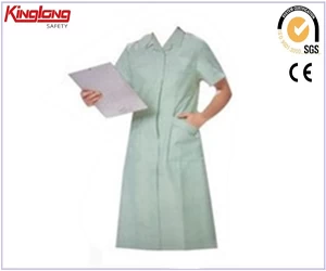 China High quality nurse dress uniform medical lab coat manufacturer