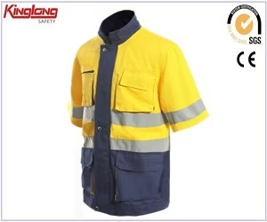 China High visibility Workwear Manufacturer, Reflective Work Suit For Men manufacturer