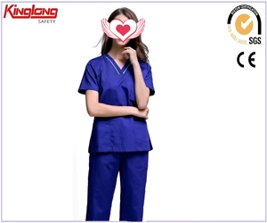 الصين Hospital Medical Scrubs And Uniforms Nurse Design الصانع