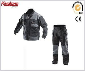 China Calças e jaquetas de venda imperdível para homens, uniforme de trabalho no mercado europeu fabricante