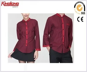 China Hotel uniform mens and womens different styles,China manufacturer high quality workwear manufacturer