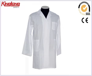 China Lab Coat for Hospital High Quality 100%Cotton 230GSM manufacturer
